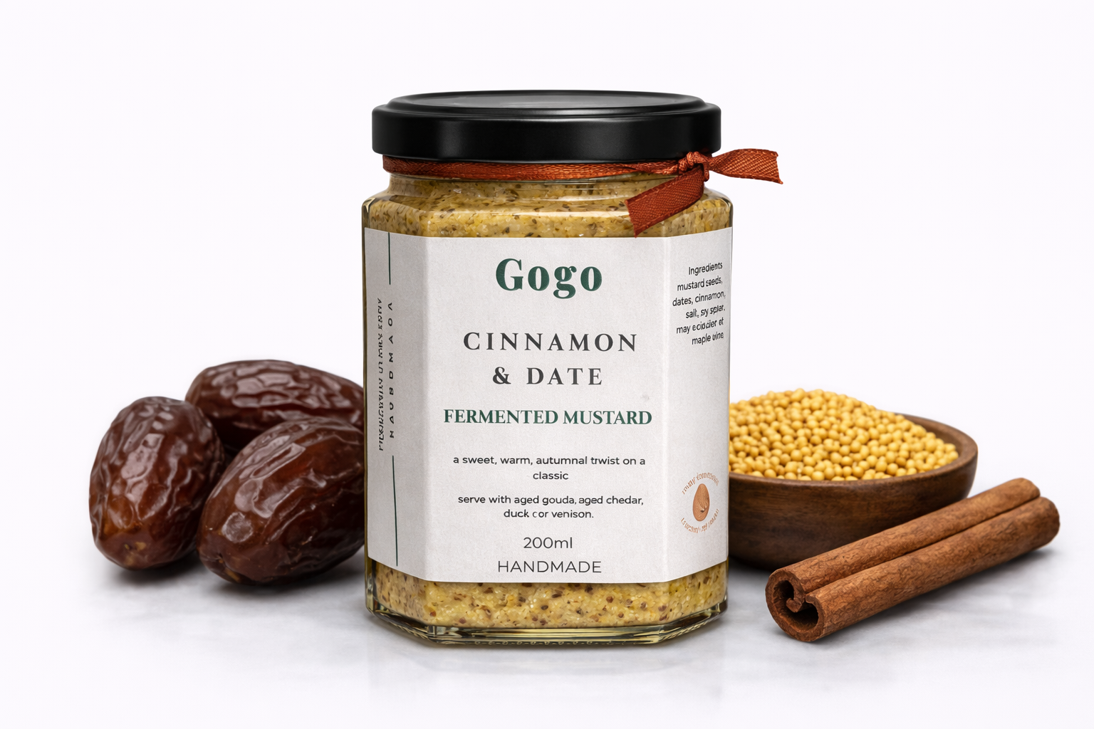 Cinnamon & Date Mustard