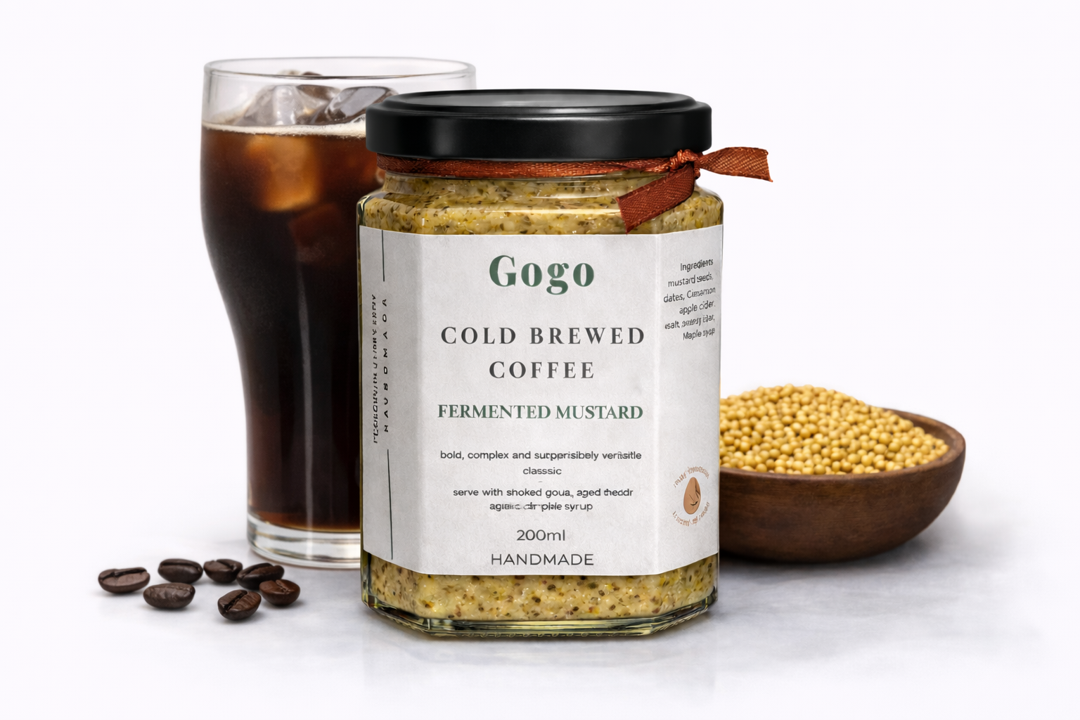 Cold Brewed Coffee Mustard