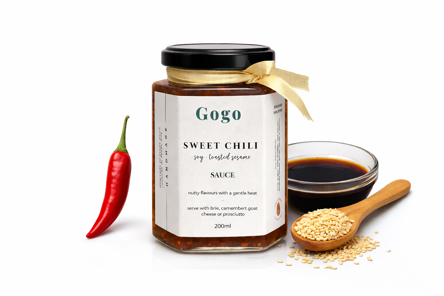 Sweet Chilli Glaze with Soy & Toasted Sesame